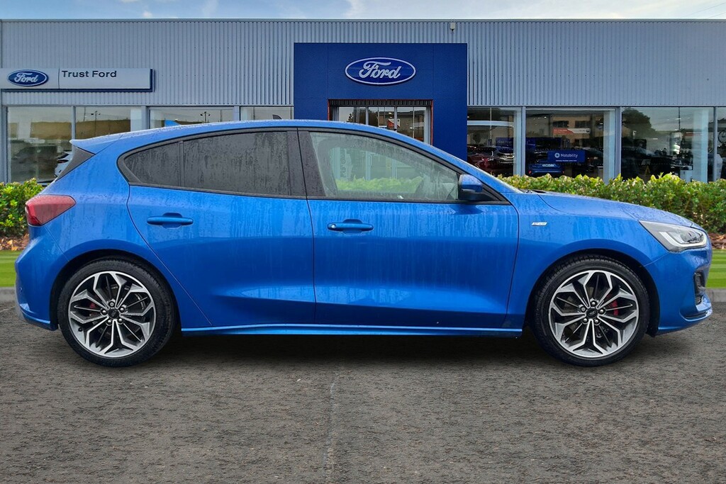 Ford Focus 1.0 Ecoboost Hybrid Mhev 155 St-line X - Heate WO23BSV Blue #3