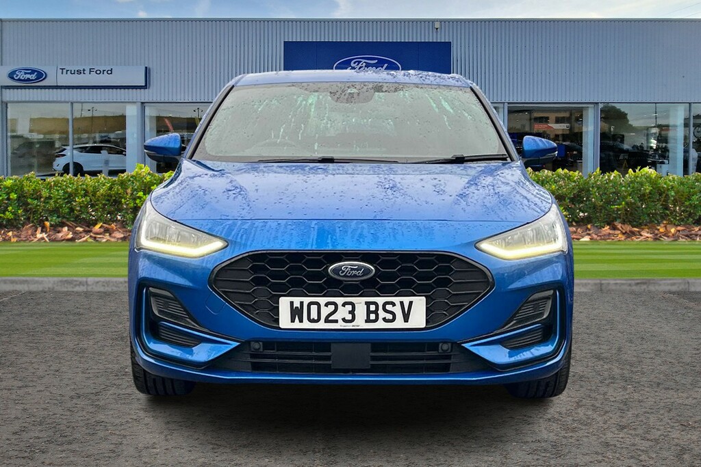 Ford Focus 1.0 Ecoboost Hybrid Mhev 155 St-line X - Heate WO23BSV Blue #6