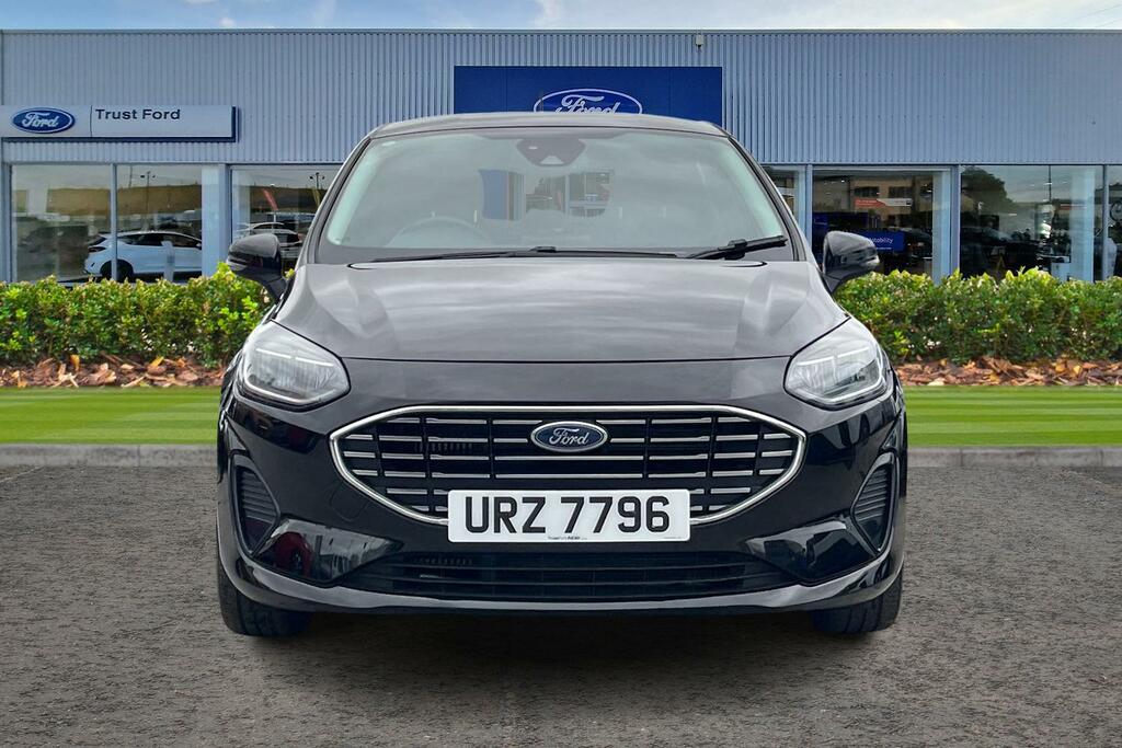 Ford Fiesta 1.0T Ecoboost Mhev Titanium Hatchback H URZ7796 Black #6