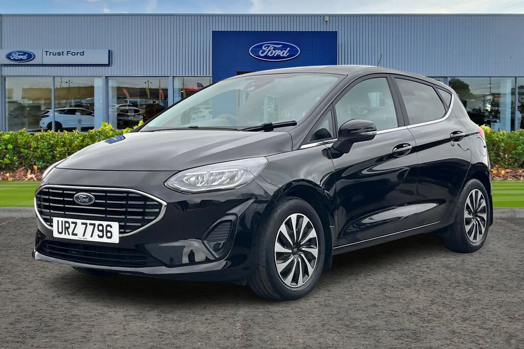 Ford Fiesta 1.0T Ecoboost Mhev Titanium Hatchback H URZ7796 Black #5