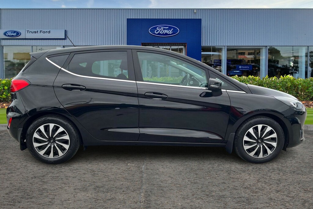Ford Fiesta 1.0T Ecoboost Mhev Titanium Hatchback H URZ7796 Black #3