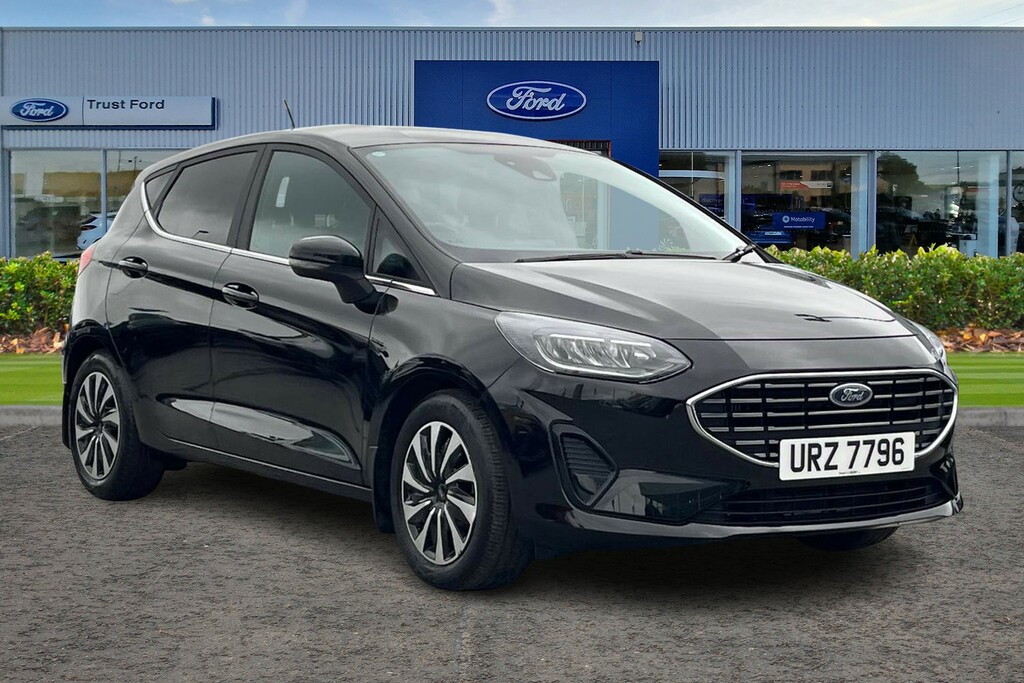Ford Fiesta 1.0T Ecoboost Mhev Titanium Hatchback H Black