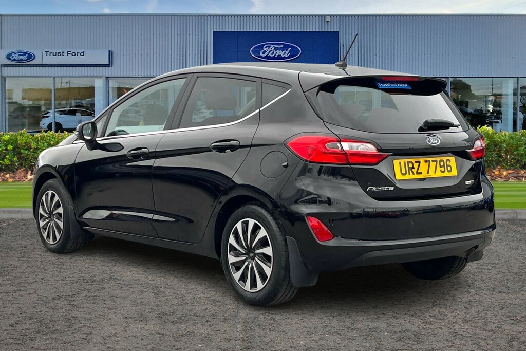 Ford Fiesta 1.0T Ecoboost Mhev Titanium Hatchback H URZ7796 Black #2