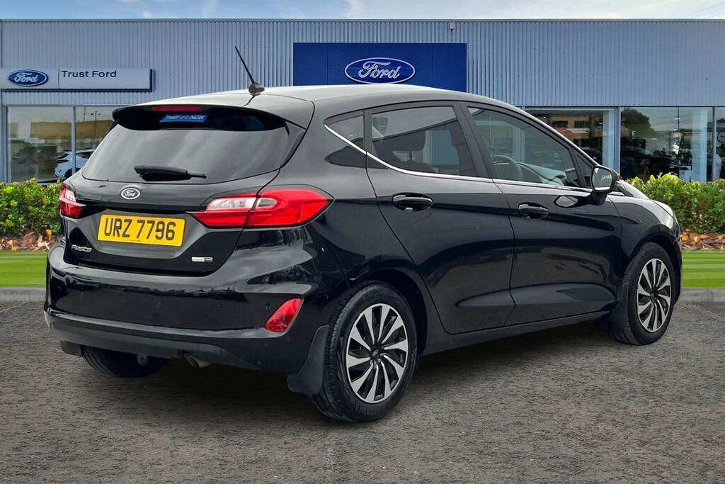 Ford Fiesta 1.0T Ecoboost Mhev Titanium Hatchback H URZ7796 Black #4