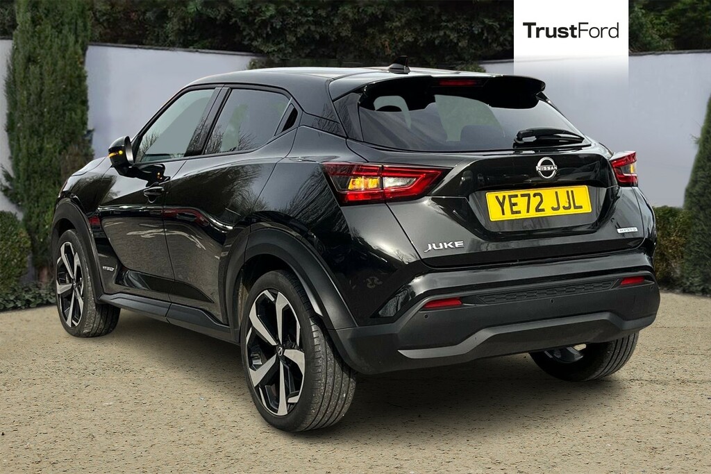 Nissan Juke 1.6 Hybrid Tekna 360 Camera Heated Seats YE72JJL Black #2