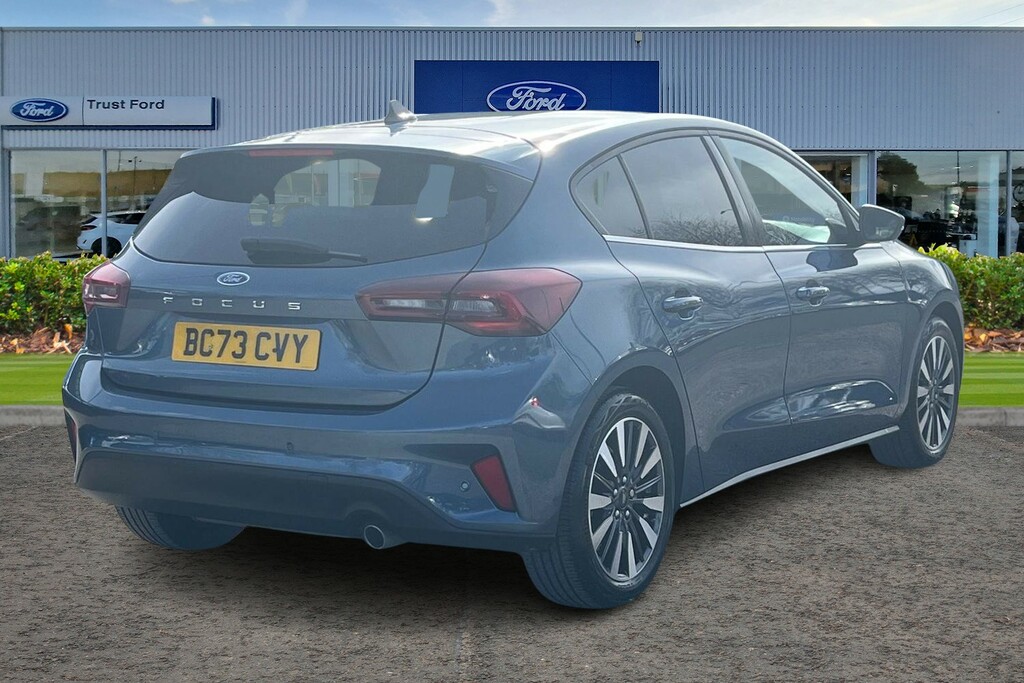 Ford Focus 1.0 Ecoboost Titanium X Sync 4 - Heated Sea BC73CVY Blue #4