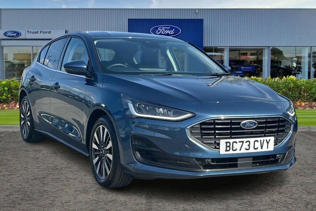 Ford Focus 1.0 Ecoboost Titanium X Sync 4 - Heated Sea Blue