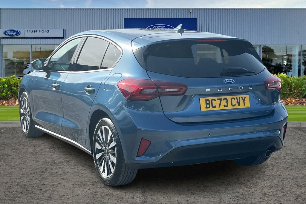 Ford Focus 1.0 Ecoboost Titanium X Sync 4 - Heated Sea BC73CVY Blue #2