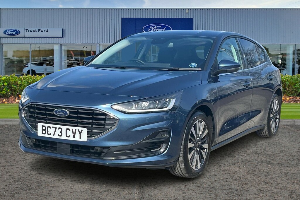 Ford Focus 1.0 Ecoboost Titanium X Sync 4 - Heated Sea BC73CVY Blue #5