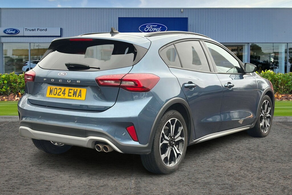 Ford Focus 1.0 Ecoboost Hybrid Mhev Active X With Sat Nav WO24EWA Blue #4