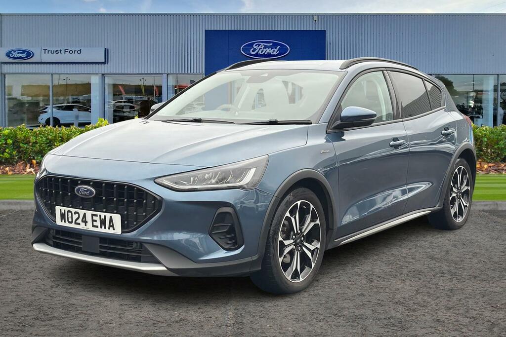 Ford Focus 1.0 Ecoboost Hybrid Mhev Active X With Sat Nav WO24EWA Blue #5
