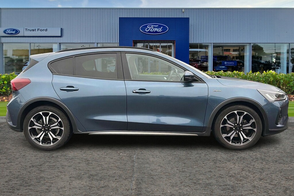 Ford Focus 1.0 Ecoboost Hybrid Mhev Active X With Sat Nav WO24EWA Blue #3