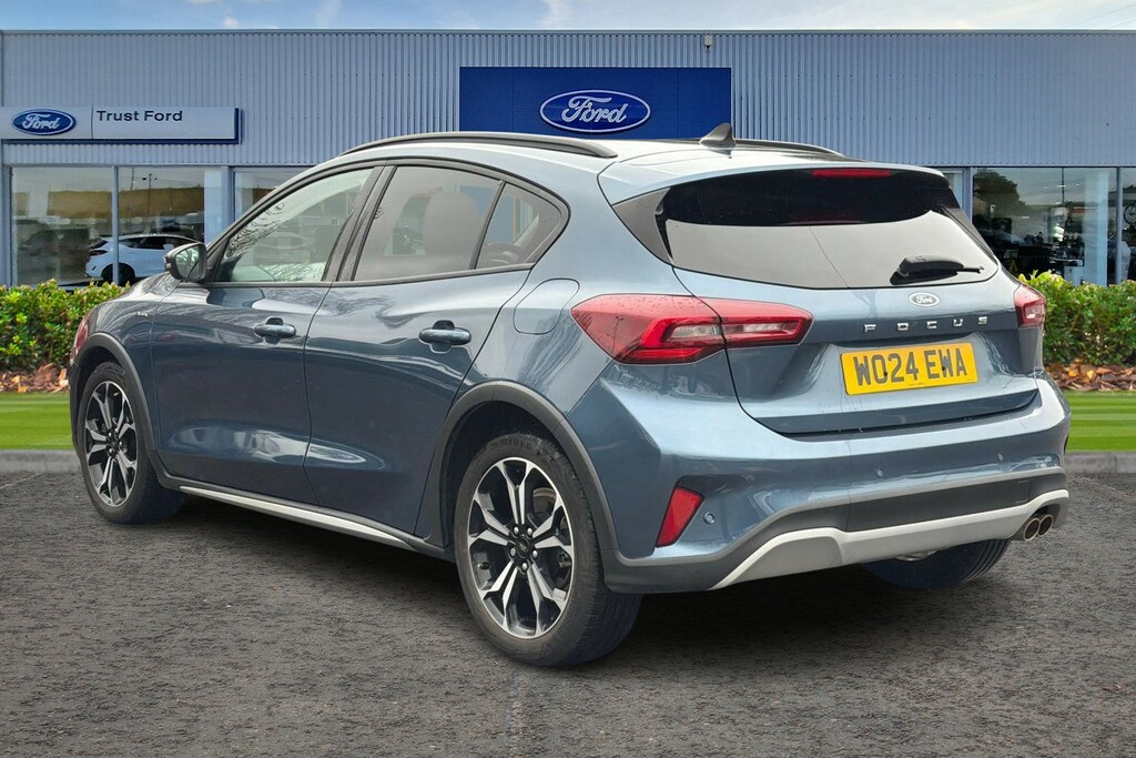 Ford Focus 1.0 Ecoboost Hybrid Mhev Active X With Sat Nav WO24EWA Blue #2