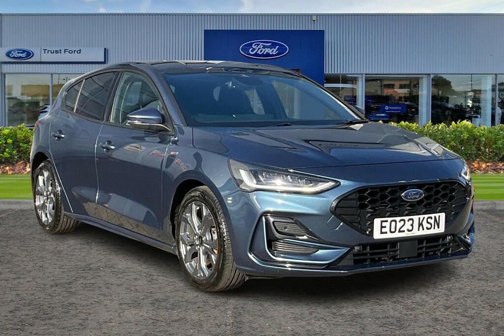 Ford Focus 1.0T Ecoboost Mhev St-line Hatchback Hy Blue