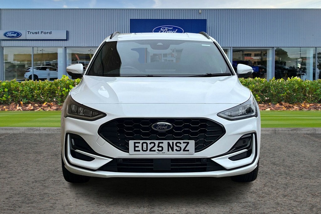 Ford Focus 1.0T Ecoboost Mhev St-line X Estate Hyb EO25NSZ White #6