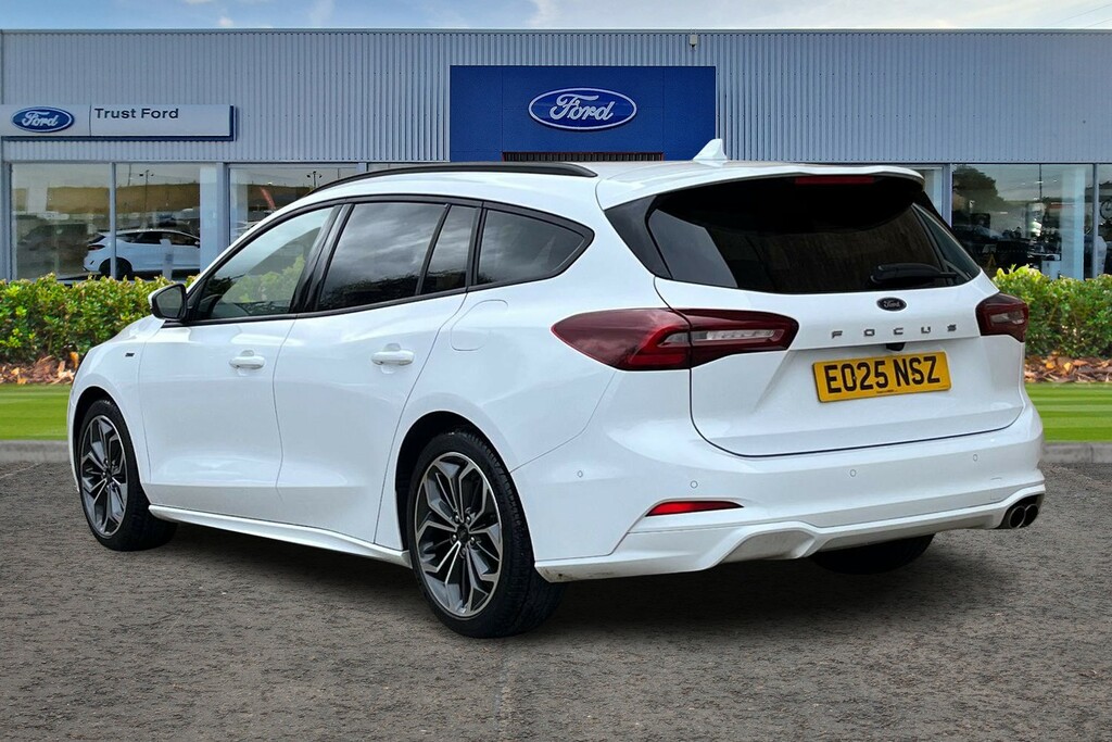 Ford Focus 1.0T Ecoboost Mhev St-line X Estate Hyb EO25NSZ White #2