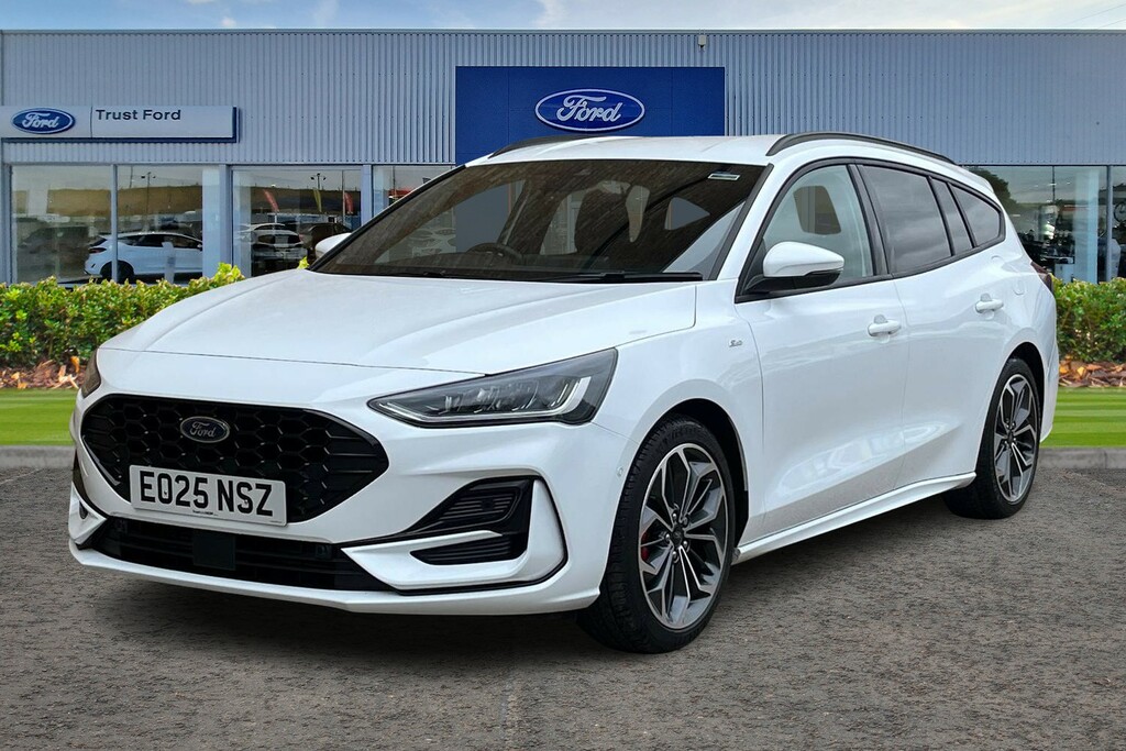 Ford Focus 1.0T Ecoboost Mhev St-line X Estate Hyb EO25NSZ White #5