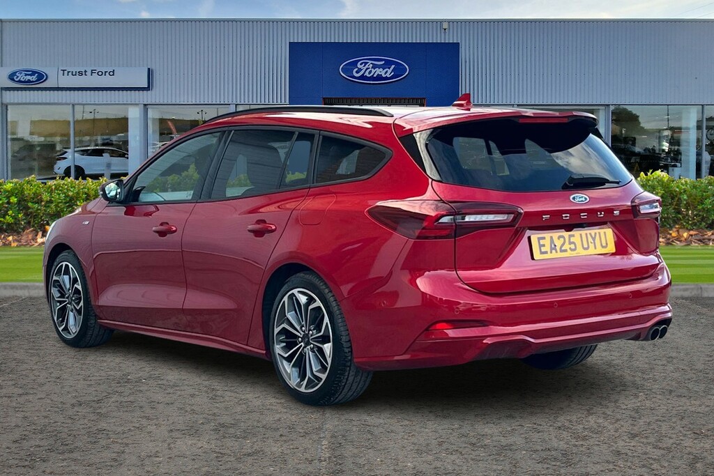 Ford Focus 1.0T Ecoboost Mhev St-line X Estate Hyb EA25UYU Red #2