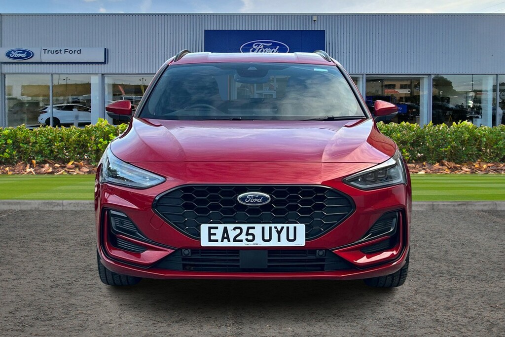 Ford Focus 1.0T Ecoboost Mhev St-line X Estate Hyb EA25UYU Red #6