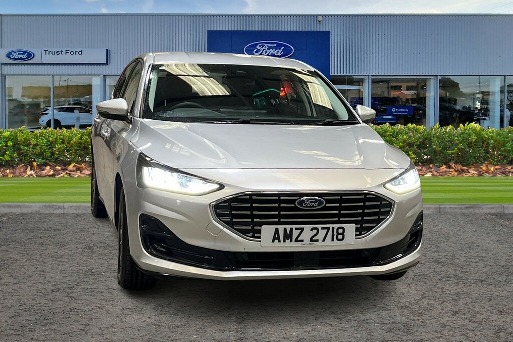 Ford Focus 1.0 Ecoboost Titanium 5Dr- Parking Sensors Camer Silver
