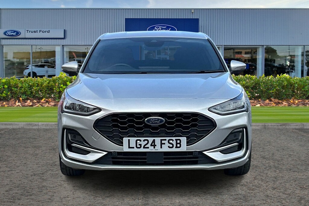 Ford Focus 1.0 Ecoboost Hybrid Mhev St-line 5Drfront Rear LG24FSB Silver #6