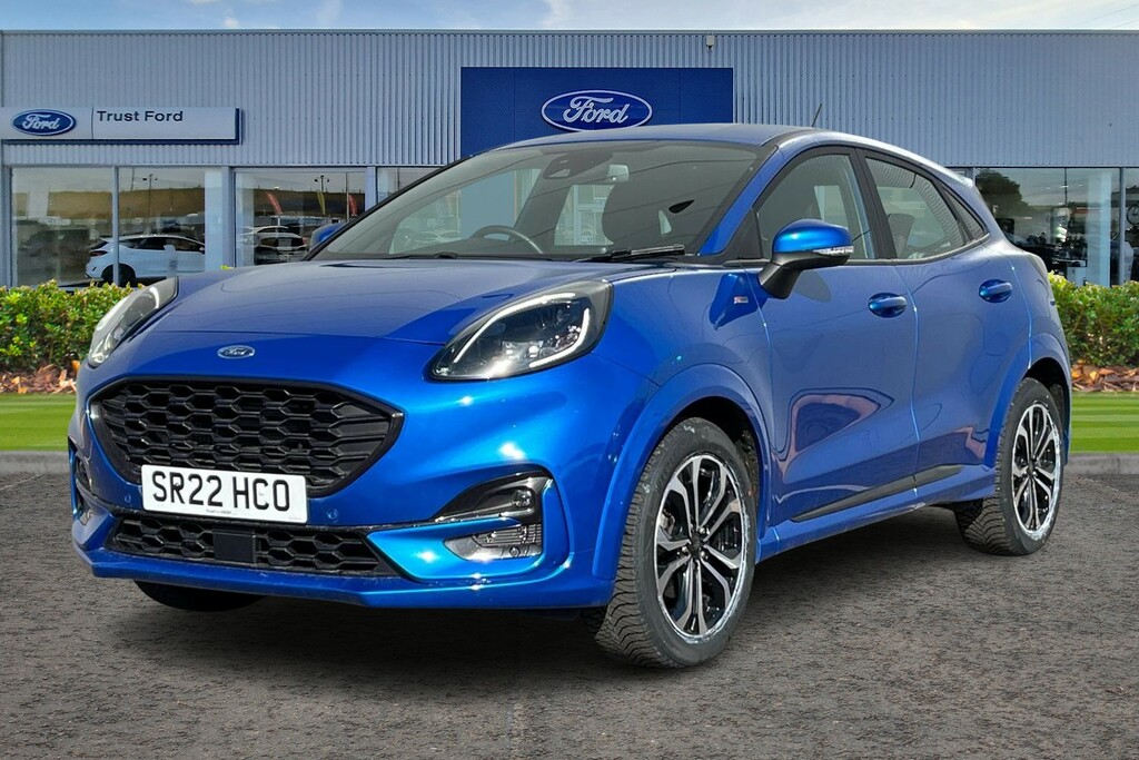 Ford Puma 1.0 Ecoboost Hybrid Mhev St-line Dct SR22HCO Blue #5