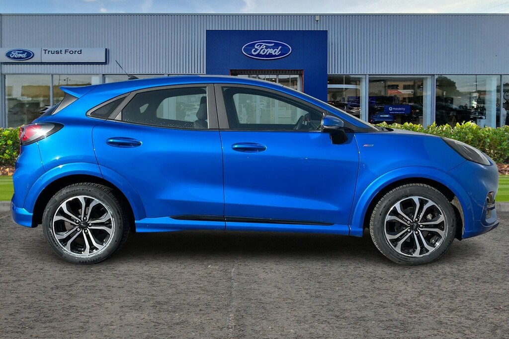Ford Puma 1.0 Ecoboost Hybrid Mhev St-line Dct SR22HCO Blue #3