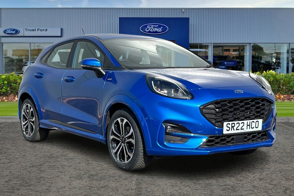 Ford Puma 1.0 Ecoboost Hybrid Mhev St-line Dct Blue