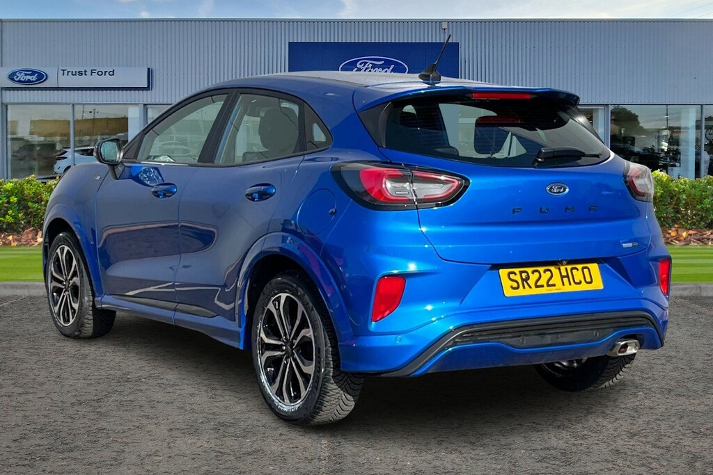 Ford Puma 1.0 Ecoboost Hybrid Mhev St-line Dct SR22HCO Blue #2