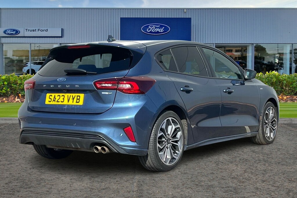 Ford Focus 1.0 Ecoboost Hybrid Mhev 155 St-line Vignale SA23VYB Blue #4