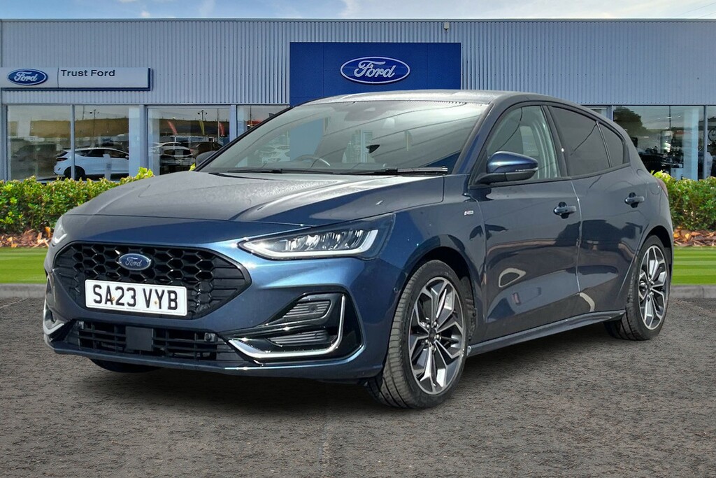 Ford Focus 1.0 Ecoboost Hybrid Mhev 155 St-line Vignale SA23VYB Blue #5