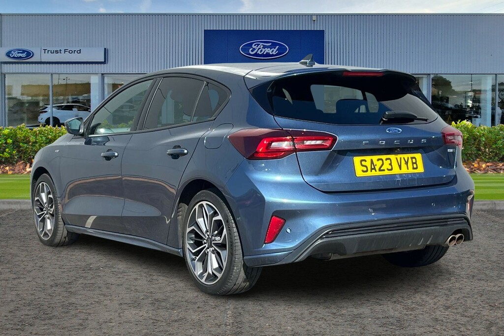 Ford Focus 1.0 Ecoboost Hybrid Mhev 155 St-line Vignale SA23VYB Blue #2