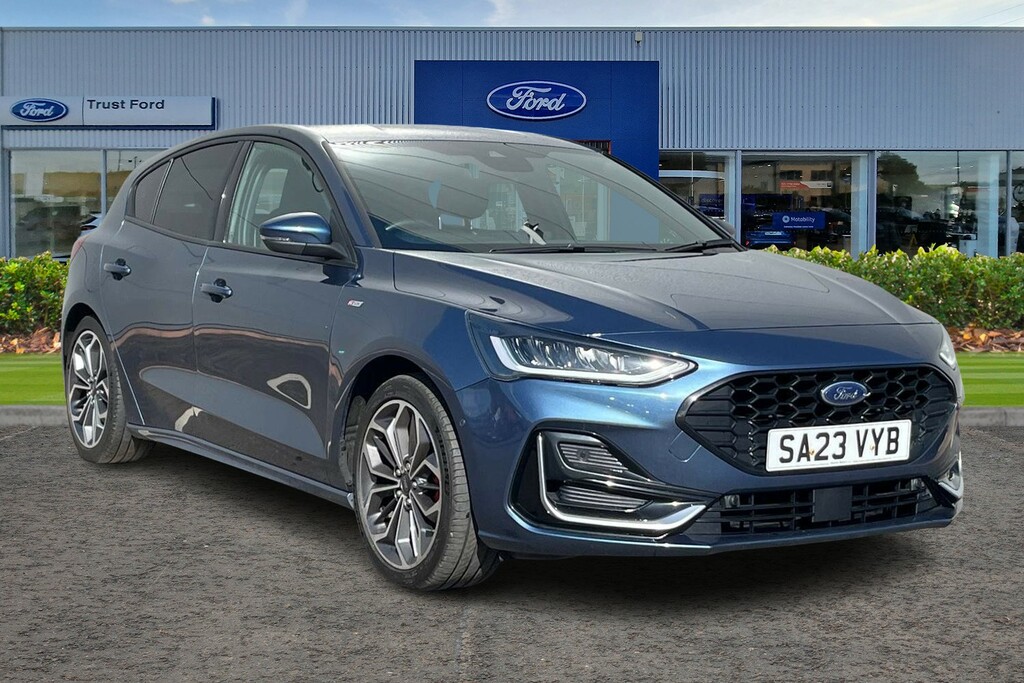 Ford Focus 1.0 Ecoboost Hybrid Mhev 155 St-line Vignale Blue