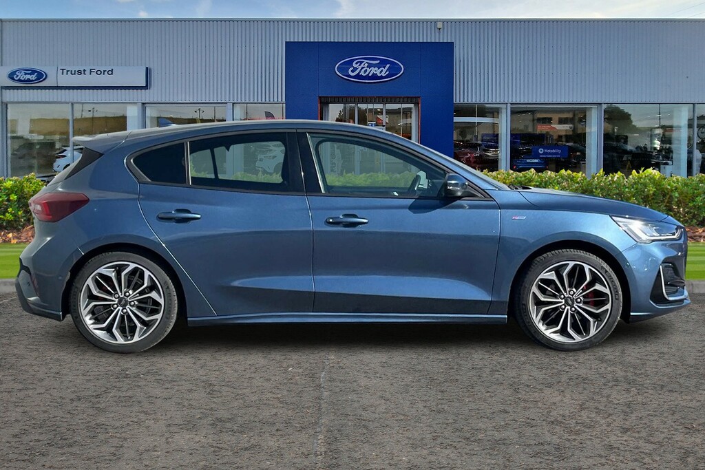 Ford Focus 1.0 Ecoboost Hybrid Mhev 155 St-line Vignale SA23VYB Blue #3