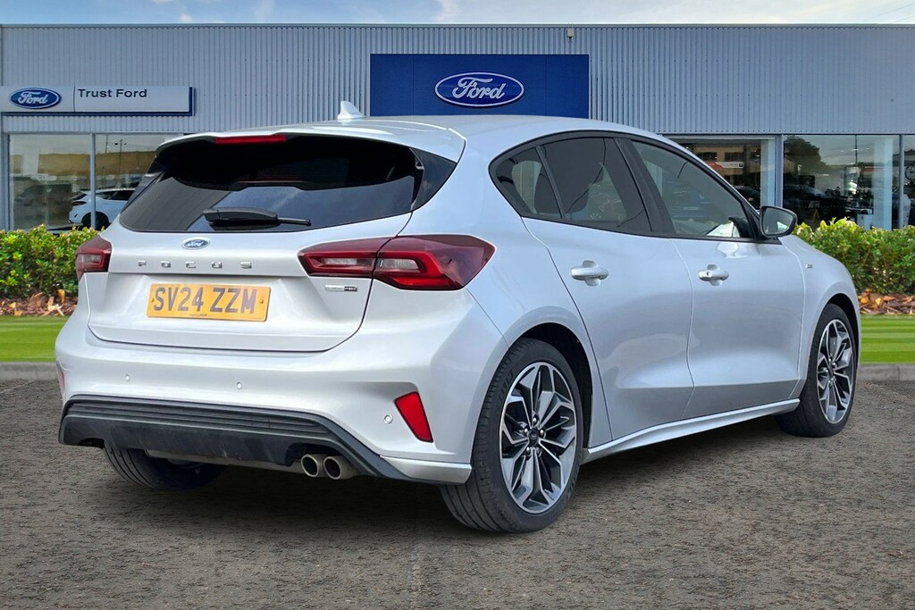 Ford Focus 1.0 Ecoboost Hybrid Mhev 155 St-line X SV24ZZM Silver #4