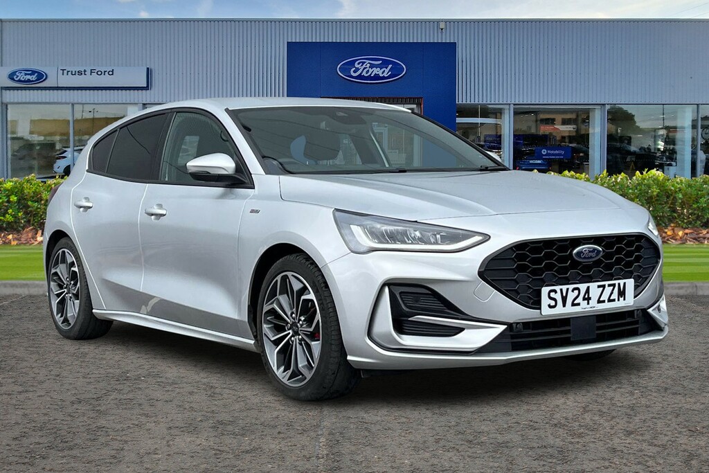 Ford Focus 1.0 Ecoboost Hybrid Mhev 155 St-line X Silver