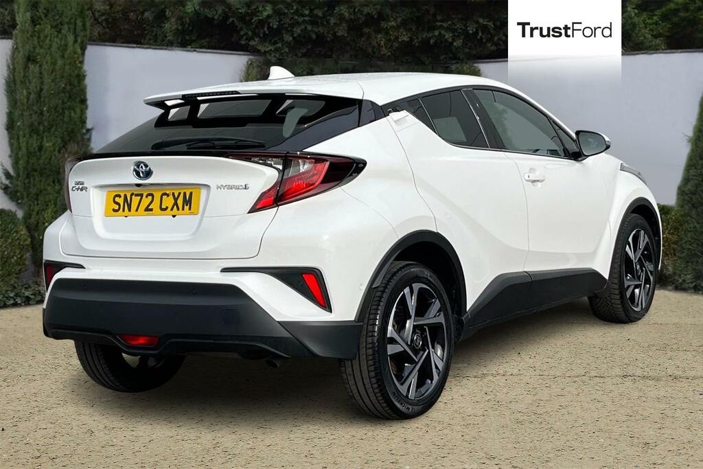 Toyota C-Hr 1.8 Hybrid Design Cvt SN72CXM White #4