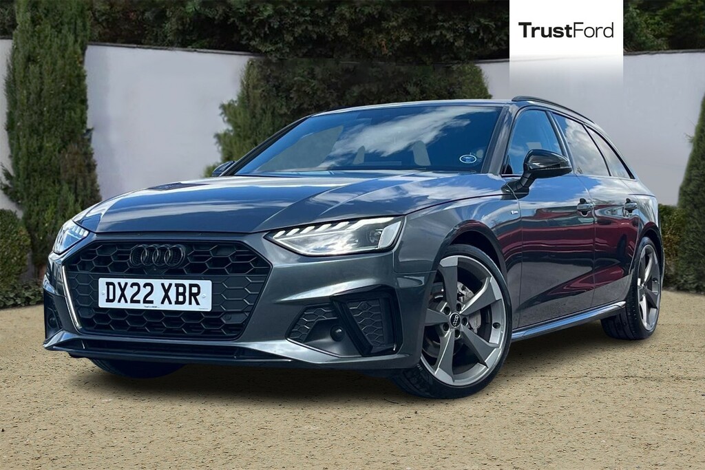 Audi A4 40 Tfsi 204 Black Edition S Tronic Heated S DX22XBR Grey #5
