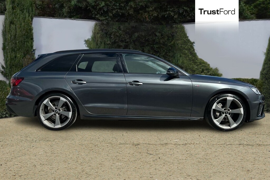 Audi A4 40 Tfsi 204 Black Edition S Tronic Heated S DX22XBR Grey #3