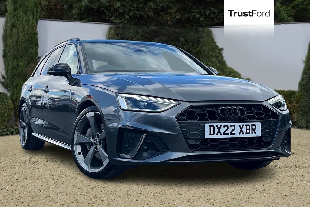 Audi A4 40 Tfsi 204 Black Edition S Tronic Heated S Grey
