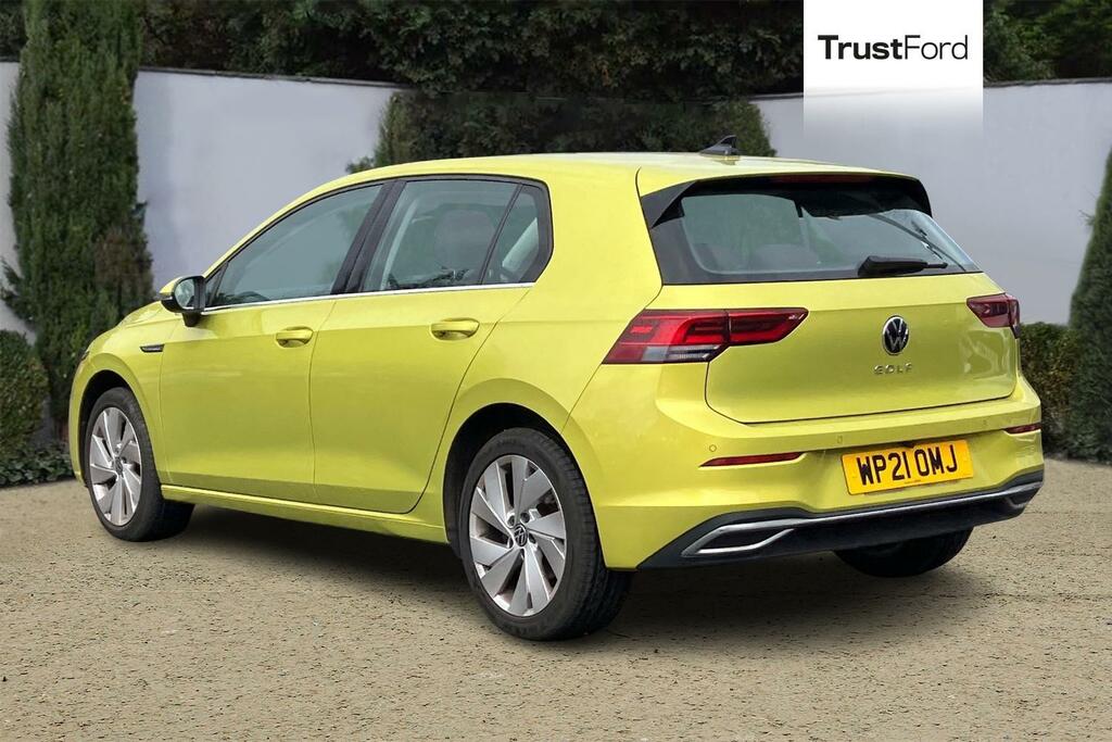 Volkswagen Golf 1.5 Etsi 150 Style Dsg WP21OMJ Yellow #2