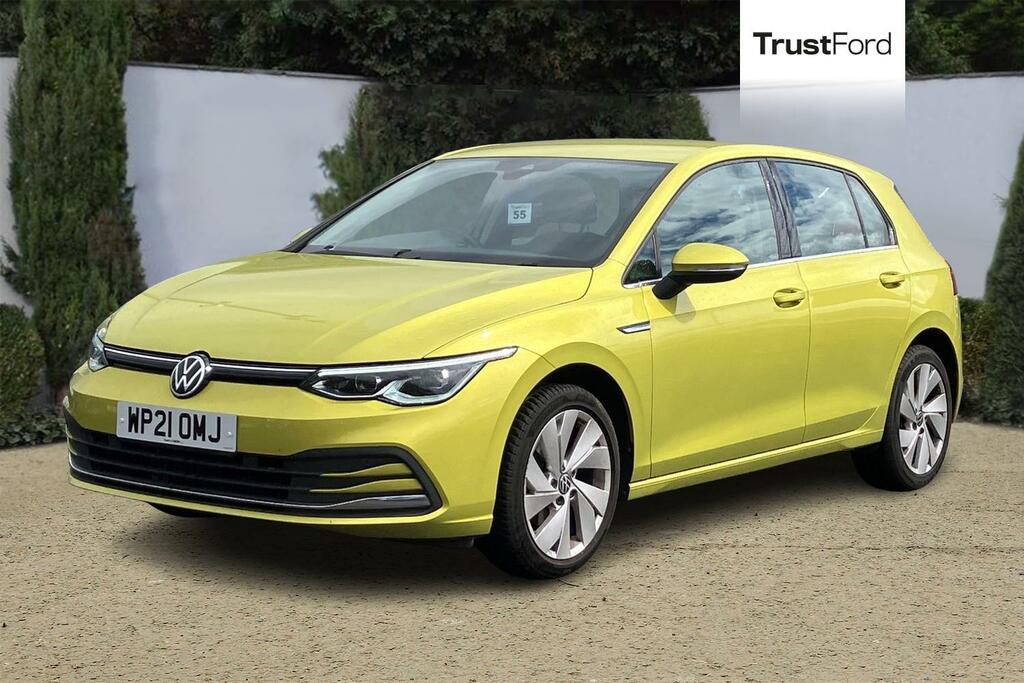 Volkswagen Golf 1.5 Etsi 150 Style Dsg WP21OMJ Yellow #5
