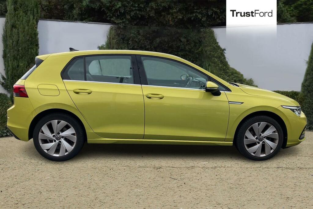 Volkswagen Golf 1.5 Etsi 150 Style Dsg WP21OMJ Yellow #3