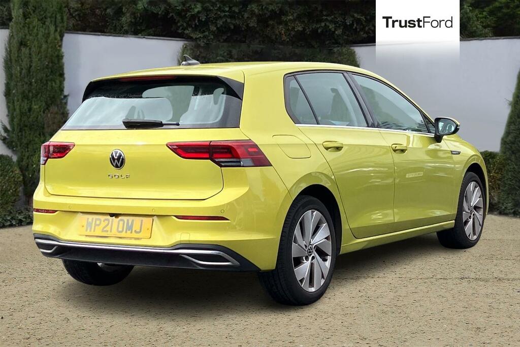 Volkswagen Golf 1.5 Etsi 150 Style Dsg WP21OMJ Yellow #4