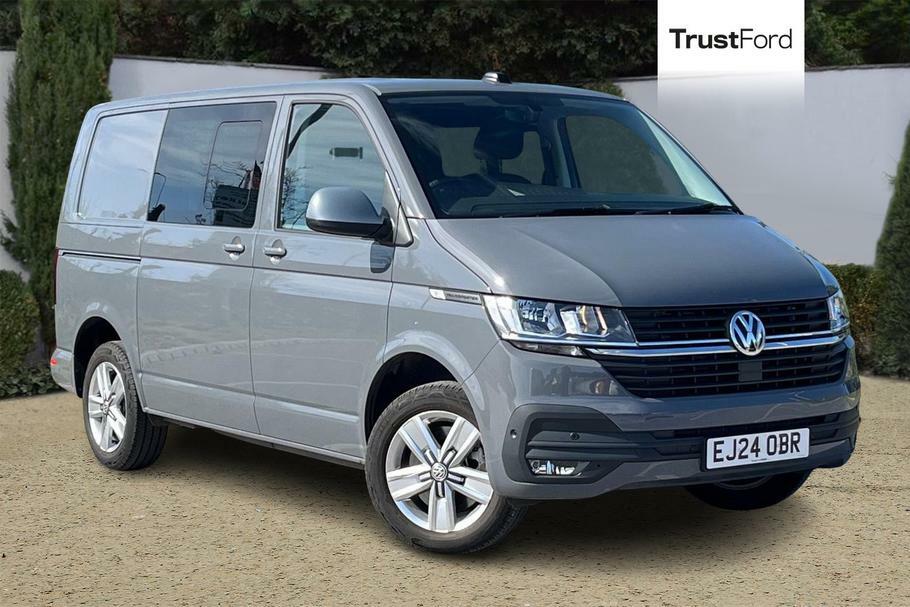 Volkswagen Transporter T32 Highline Swb Double Cab In Van 2.0 Tdi 15 Grey