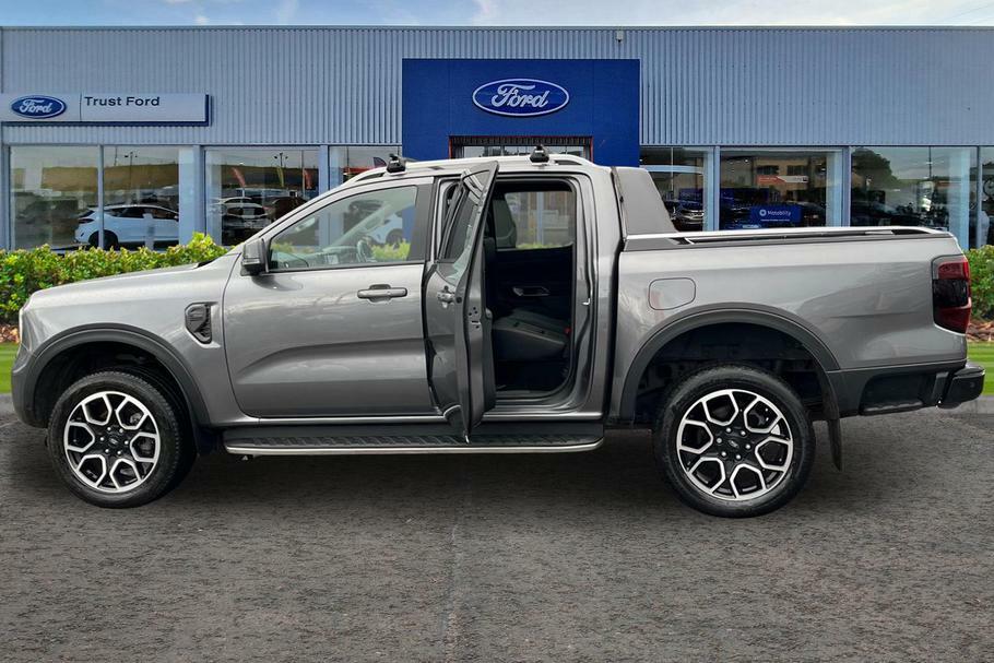 Ford Ranger Wildtrak 2.0 Ecoblue 205Ps 4X4 Double Cab Pic LA23HMO Grey #5