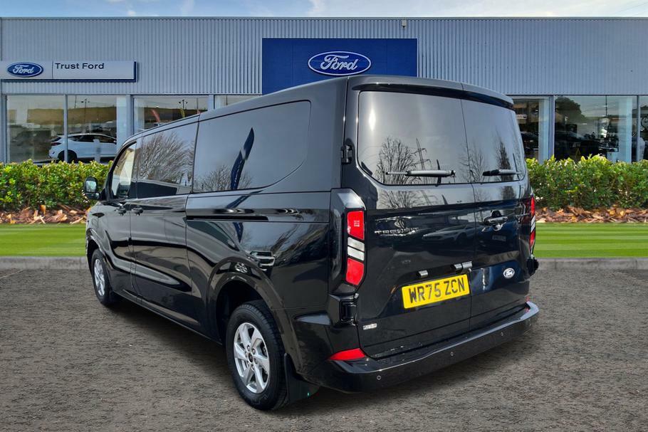 Ford Transit Custom 340 Limited L2 Lwb 9 Seat Kombi Fwd 2.5 Phev WR75ZCN Black #2