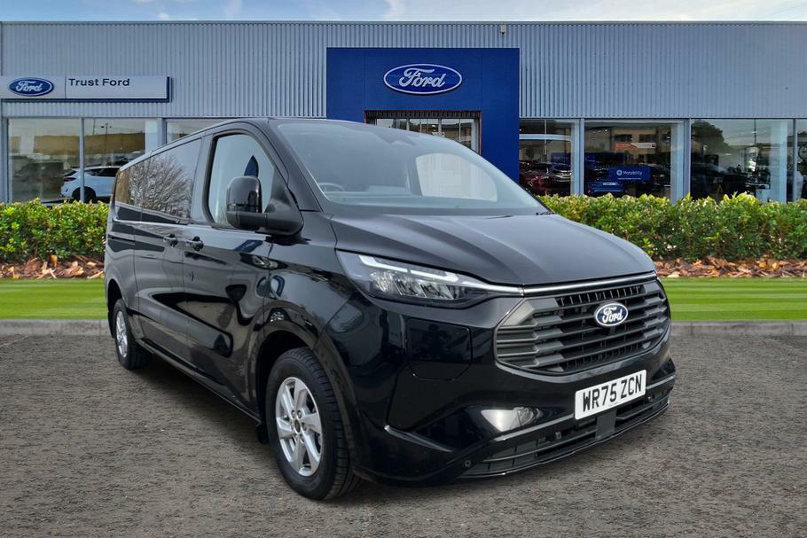 Ford Transit Custom 340 Limited L2 Lwb 9 Seat Kombi Fwd 2.5 Phev Black