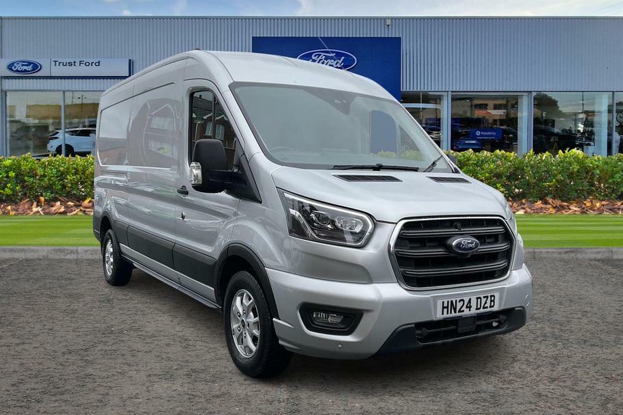 Ford Transit Custom 350 Limited L3 H2 Lwb Medium Roof Fwd 2.0 Ecoblue Silver
