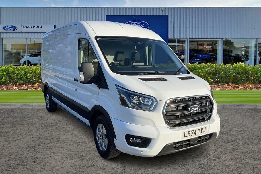 Ford Transit Custom 350 Limited L3 H2 Lwb Medium Roof Fwd 2.0 Eco LB74TVJ White